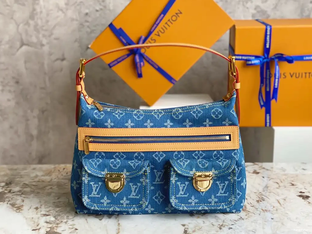 VINTAGE VUITTON DENIM LOUIS 0629